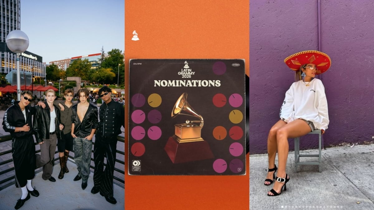 SANTOS BRAVOS Latin Grammy Nominations and KAROL G / Web Capture