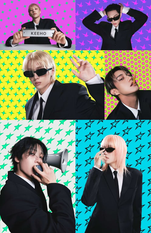P1Harmony 10th EP 'BLOW UP' Jacket Photos / FNC Entertainment