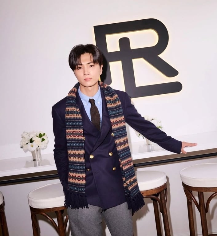 ENHYPEN Jay for Polo Ralph Lauren "Very Ralph" screening in Seoul, South Korea