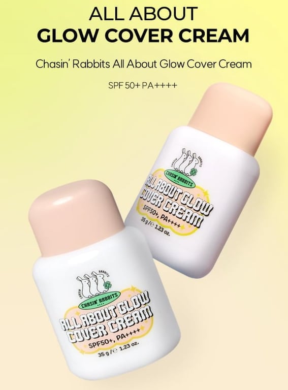 CHASIN' RABBITS All About Glow Cover Cream / Olive Young Web Capture