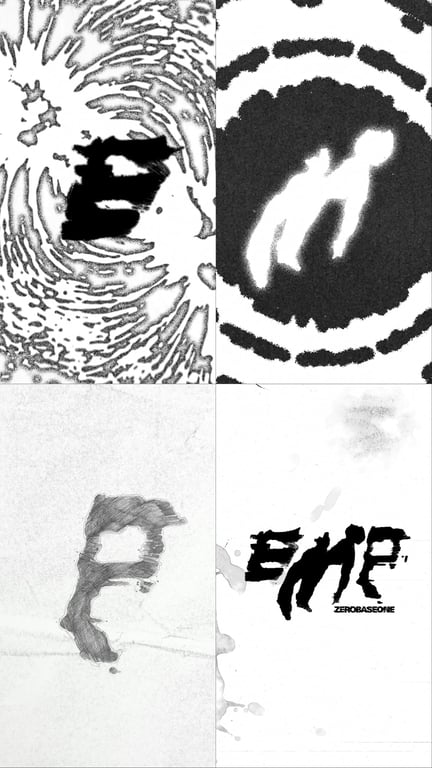 Captured from ZEROBASEONE EMP's logo video / WAKEONE