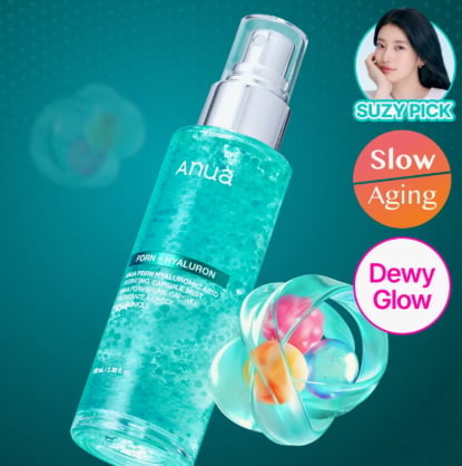 Anua PDRN Hyaluronic Acid Hydrating Capsule Mist / Olive Young Web Capture