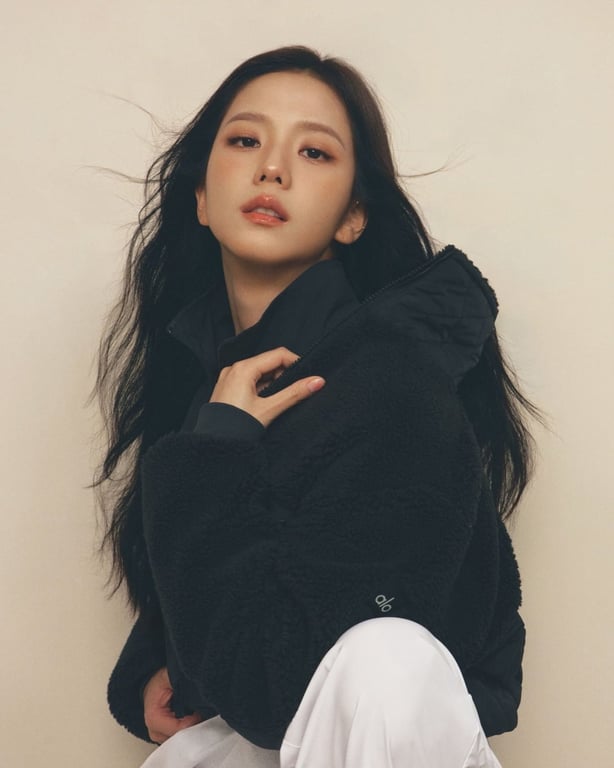 Jisoo for Alo's Fall 2026 campaign