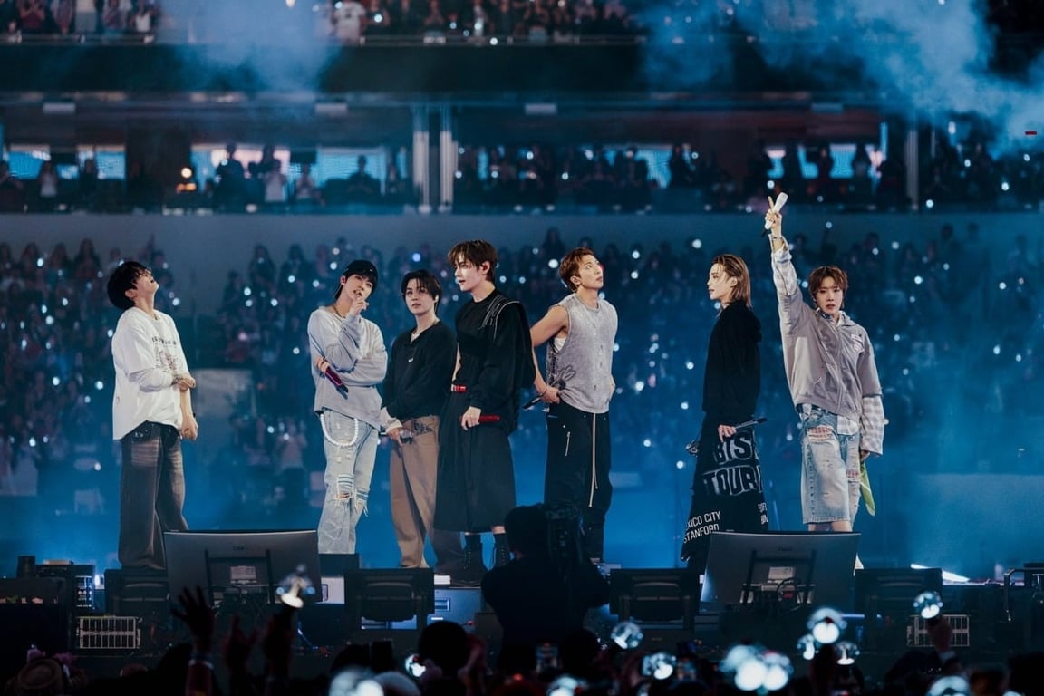 BTS performs during its "ARIRANG" World Tour in Los Angeles / BIGHIT MUSIC