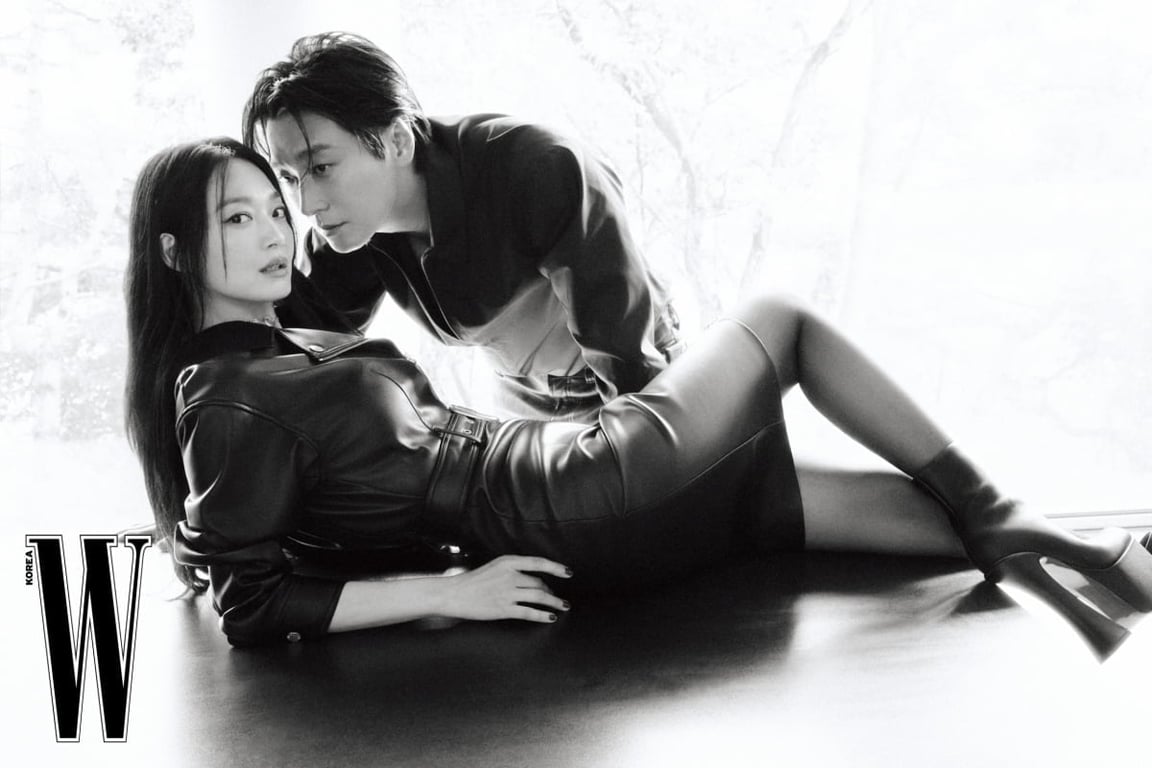 Shin Min-a and Ju Ji-hoon