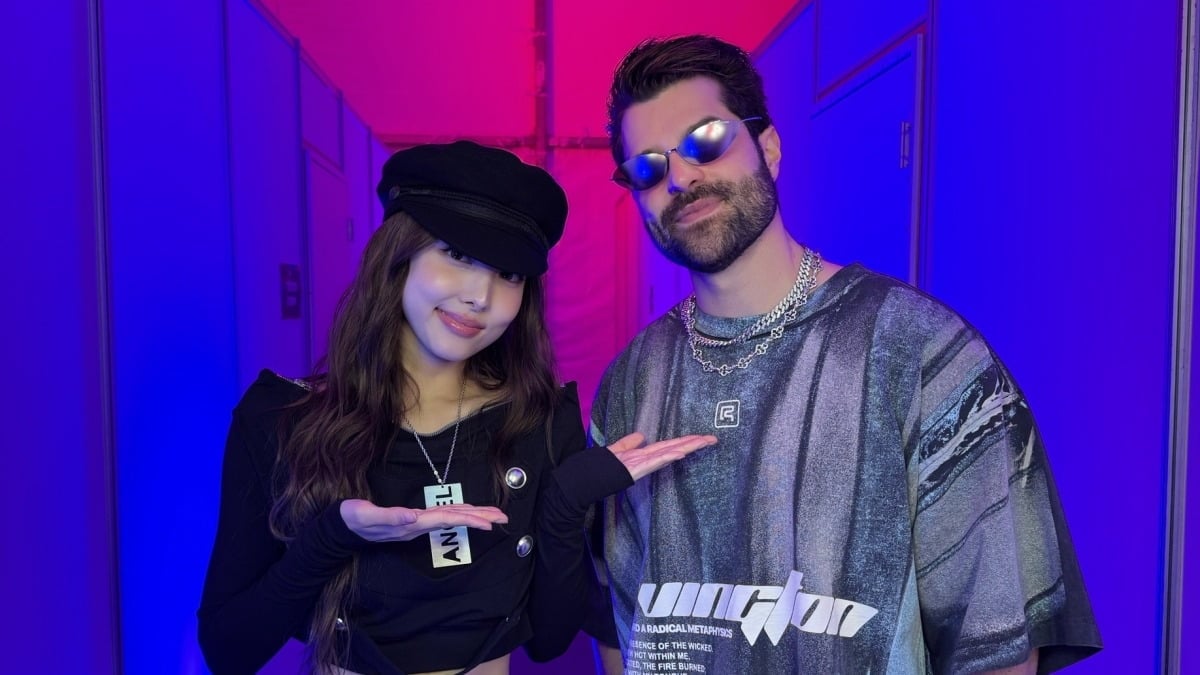 TWICE's NAYEON with Brazilian DJ Alok / JYP Entertainment