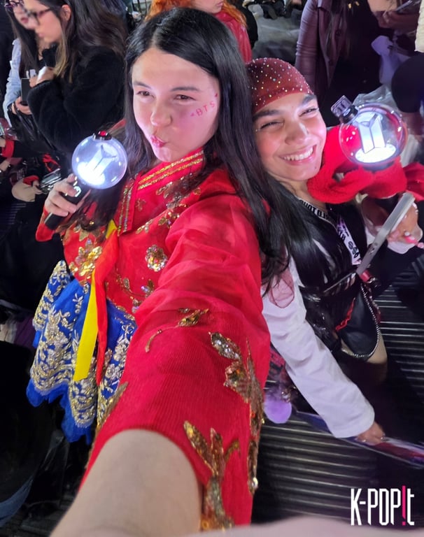 Colombian ARMY Valeria at the 2026 BTS ARIRANG Tour in Colombia / K-POPIT