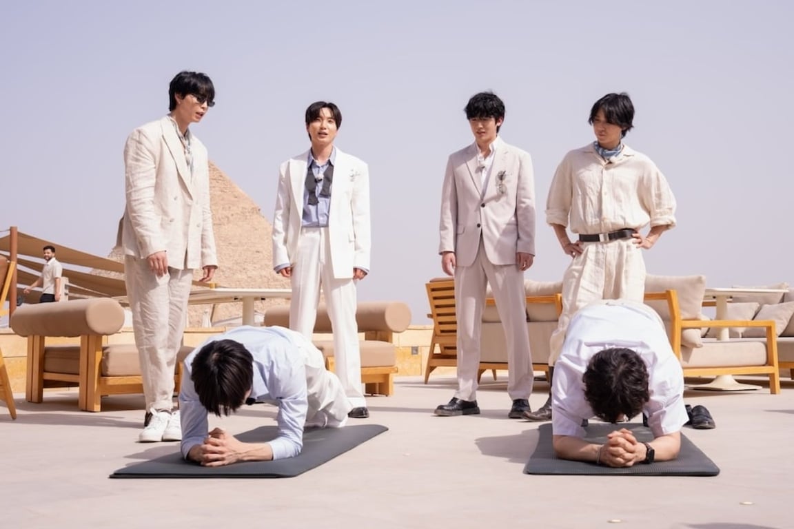 NCT's Johnny, WEi's Kim Yohan Battle at the Pyramids in 'ALL or NOTHING'