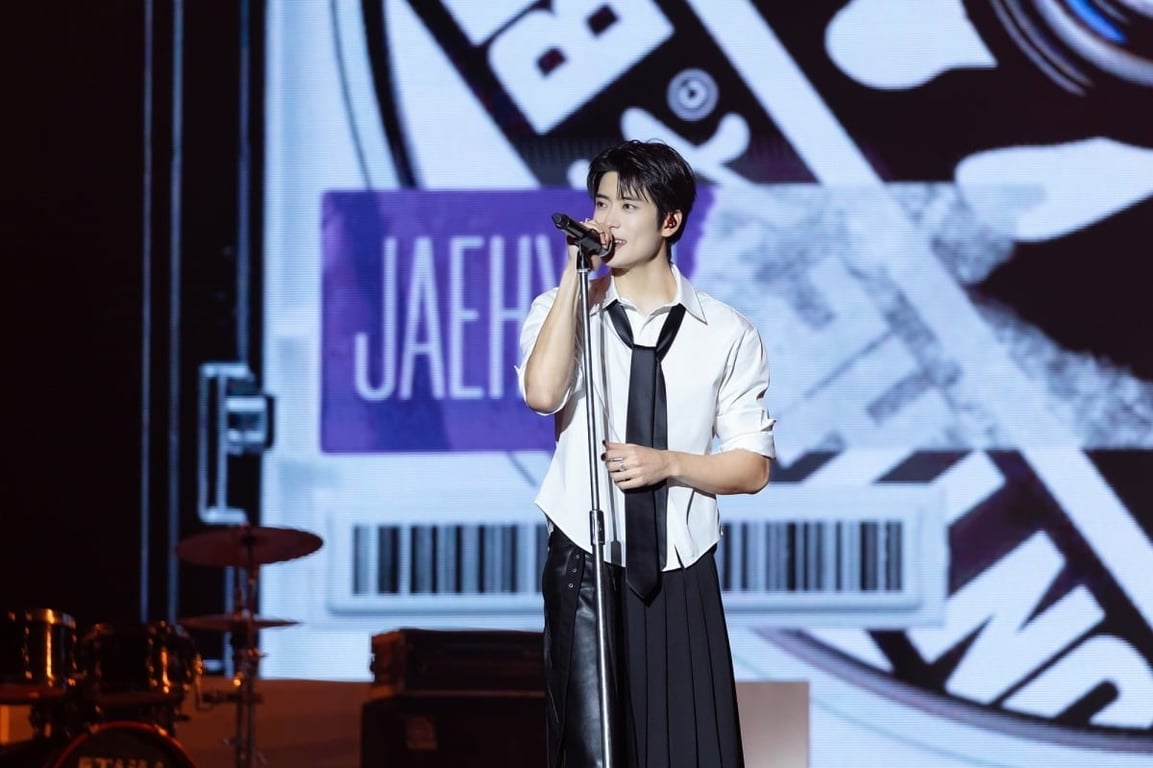 NCT Jaehyun performs during his fan-con tour "Mono" / SM Entertainment
