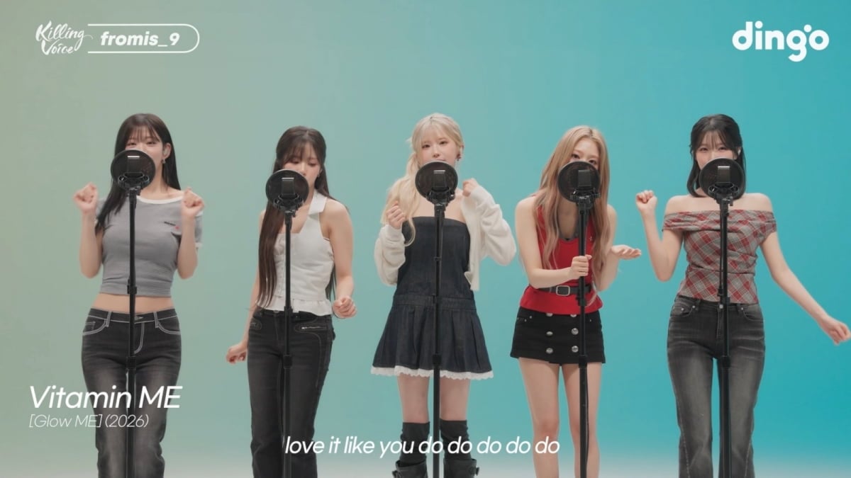 fromis_9 Previews 'Vitamin ME' on Dingo Music's 'Killing Voice'