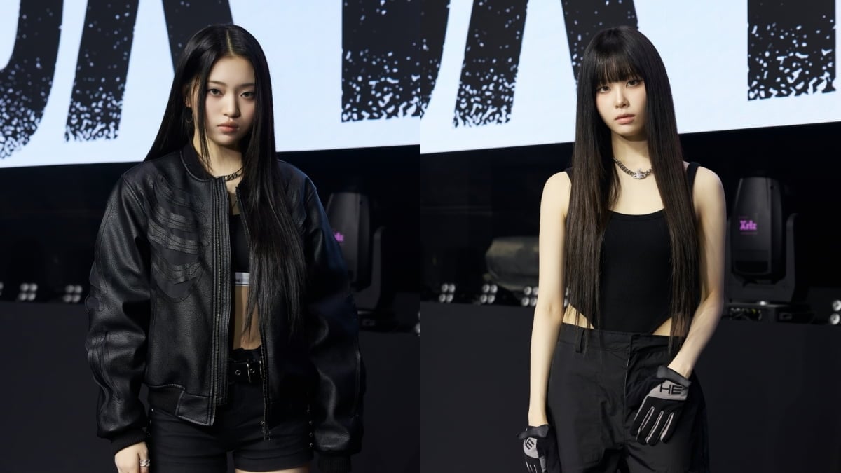 Keyveatz Yeseul and Yuna at their Debut EP "OXY_GEN" Media Showcase / AOMG