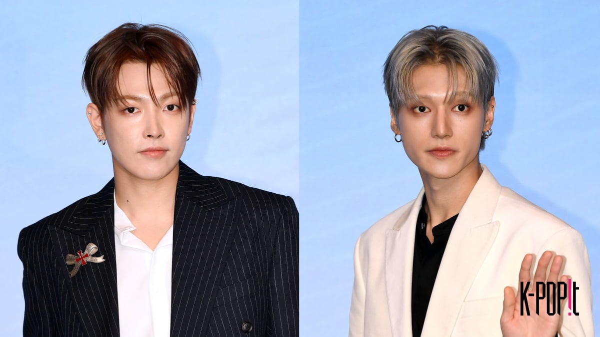 ATEEZ's Hongjoong and Wooyoung / KPOPIT DB
