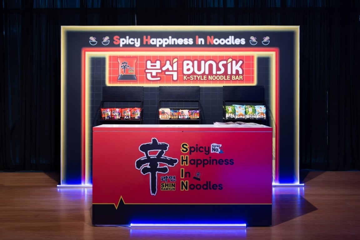 Nongshim New York Korean Cultural Center Summer Culture Campaign Shin Ramyun Snack Booth/ NONGSHIM