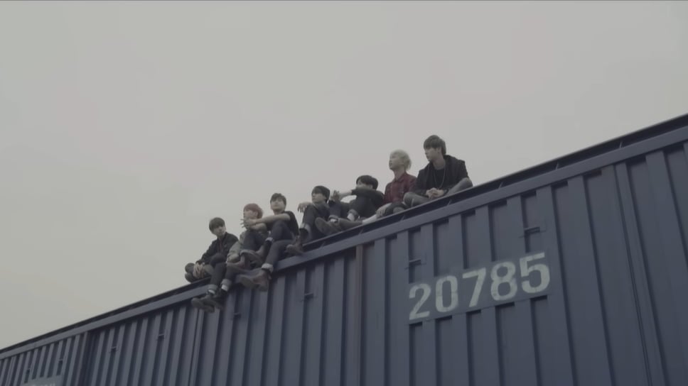 BTS "I NEED U" MV / Web Capture
