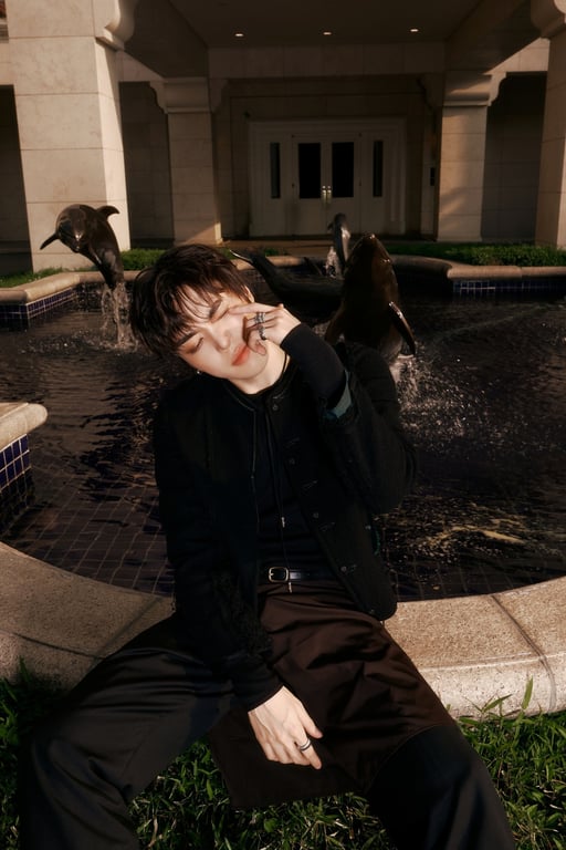 Concept photo for JUNNY's digital single "Heaven Can Wait." / Mauve Company