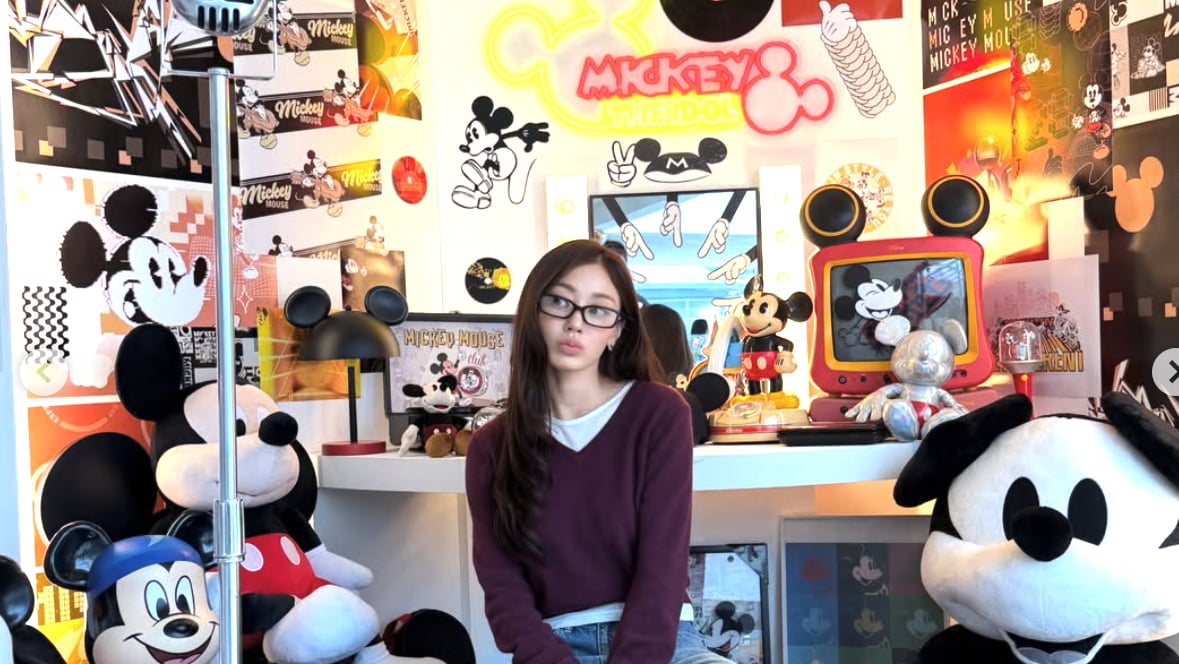Twice's JIHYO  for Disney Korea (Twice's JIHYO Instagram)