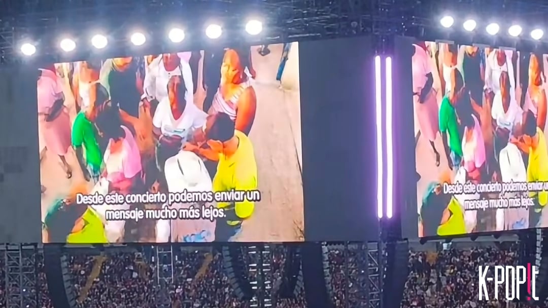Awareness Video for Colombia's Earthquake During the 2026 BTS ARIRANG Tour / K-POPIT