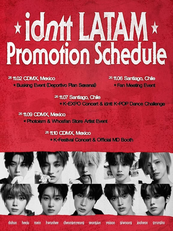 idntt Latin America Promotional Schedule / modhaus