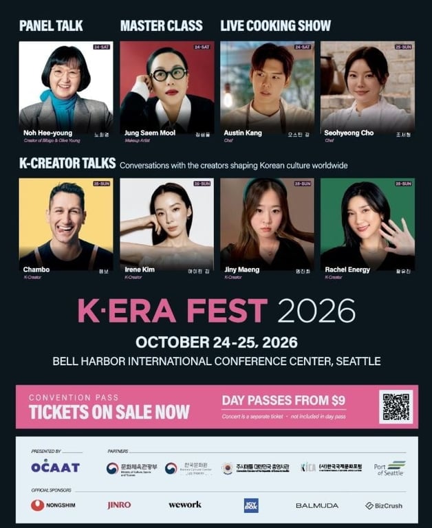 Promotional poster for K-ERA FEST / @k_era_fest on Instagram