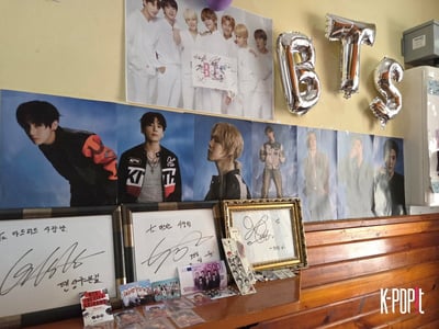 Sarangbang, the Korean Restaurant V Visited/ KPOPIT DB