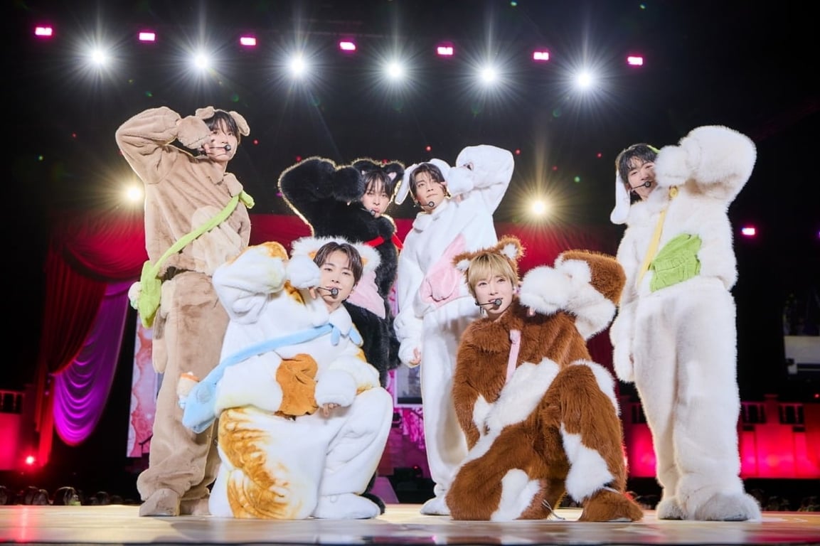NCT WISH performs during its fan meeting in Japan / SM Entertainment