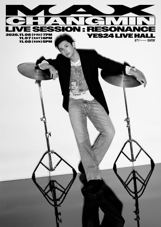 Poster for TVXQ's Changmin's live tour concert in Seoul / SM Entertainment