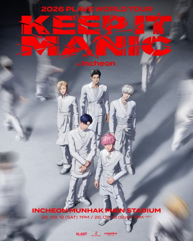 PLAVE KEEPITMANIC Incheon Poster / Blast