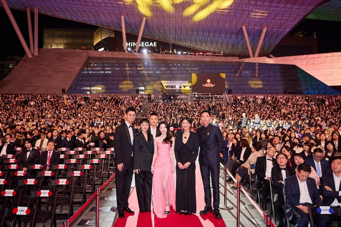 SHUHUA of girl group i-dle attends the 31st Busan International Film Festival / Photo courtesy of the 31st Busan International Film Festival, CUBE Entertainment