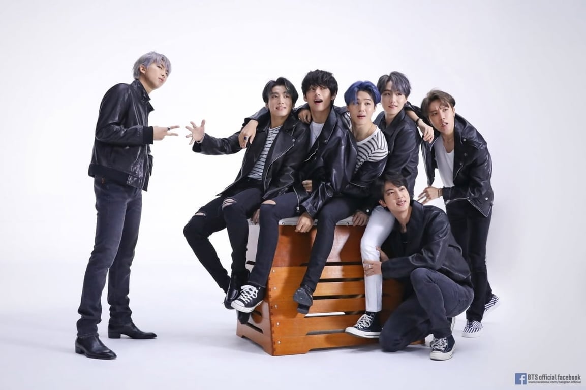 BTS MAP OF THE SOUL 7 PHOTO SKETCH / BTS Official Facebook
