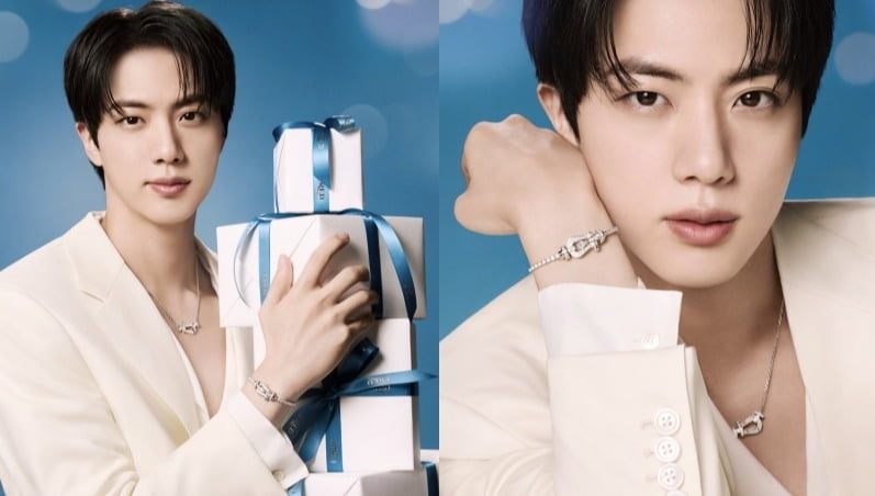 BTS Jin wearing the Fred Force 10 collection. Fred SNS