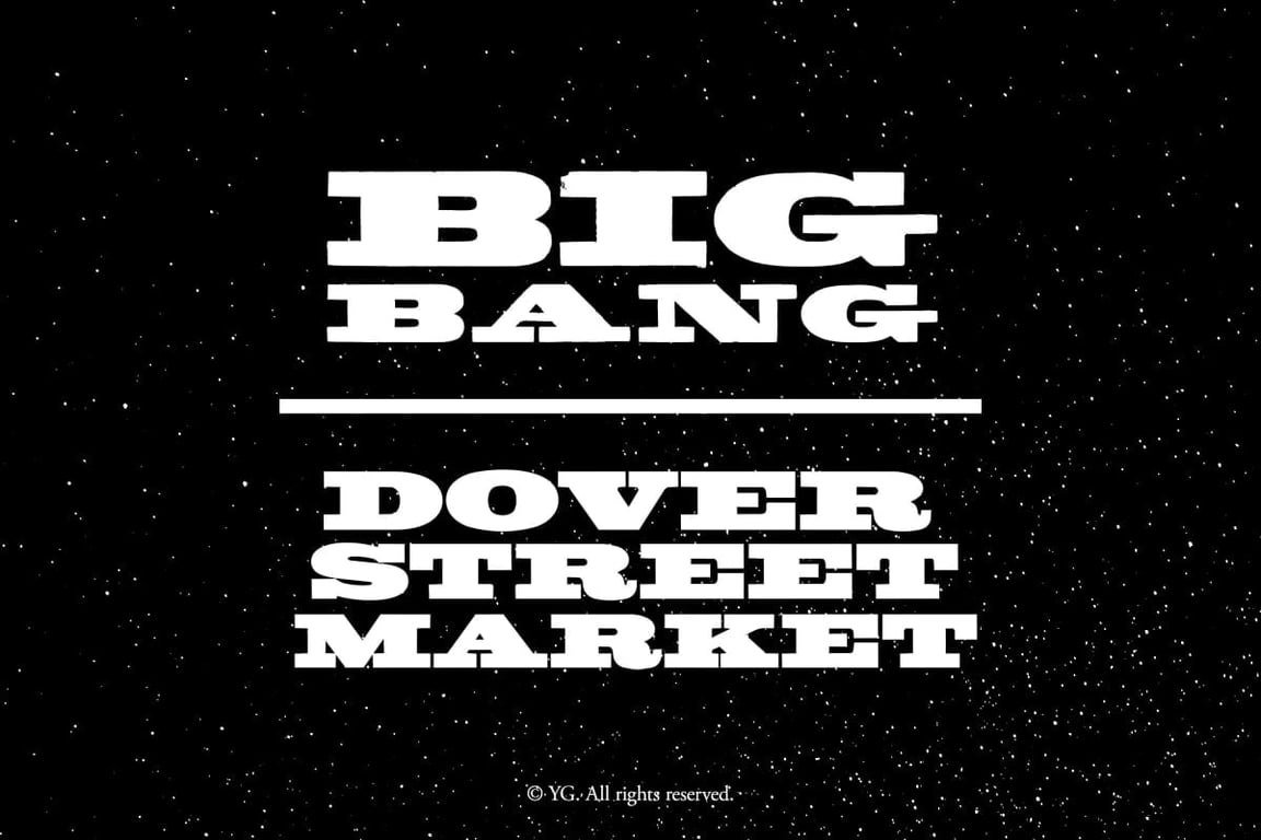 BIGBANG X DSM - PR Main Image / YG Plus