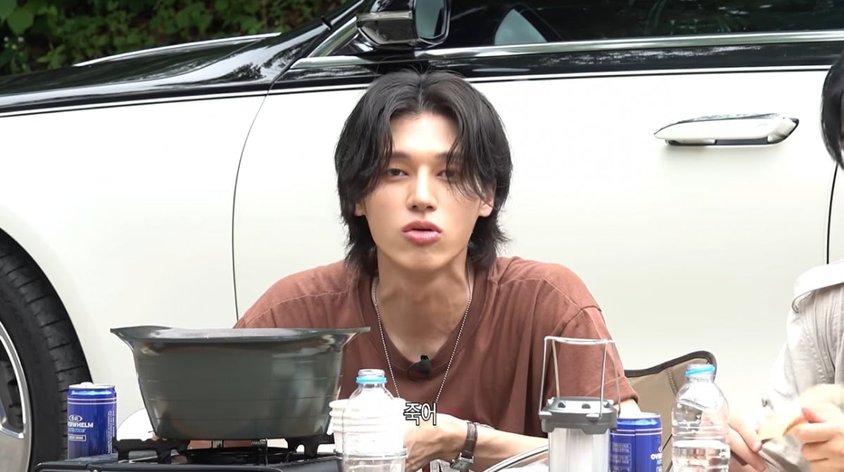 ATEEZ's Wooyoung / YouTube channel “9Teujjong” screenshot