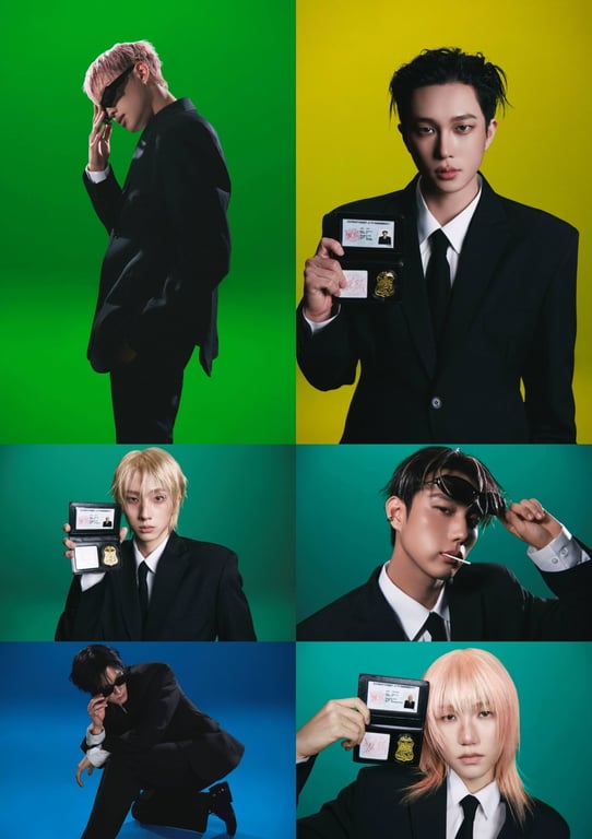 P1Harmony 10th EP 'BLOW UP' Jacket Photos / FNC Entertainment