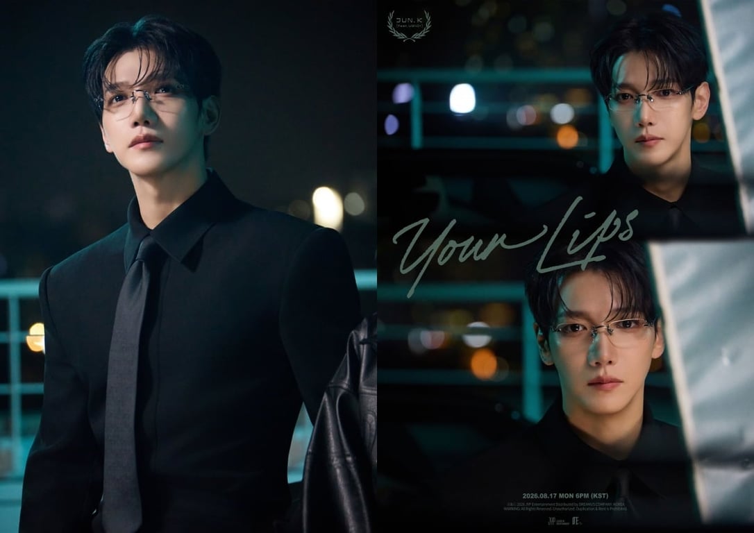 2PM's JUN. K Goes All Black With Sleek, Understated Visuals