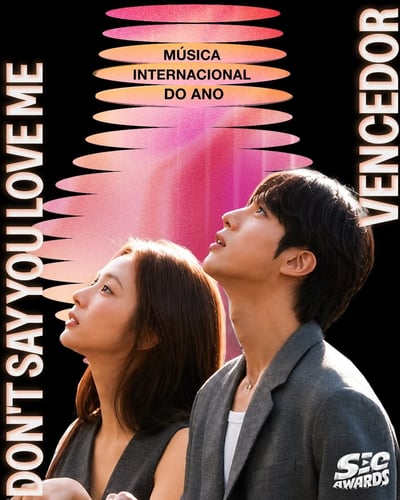 Poster announcing BTS' Jin's SEC Awards win / @secawards on X