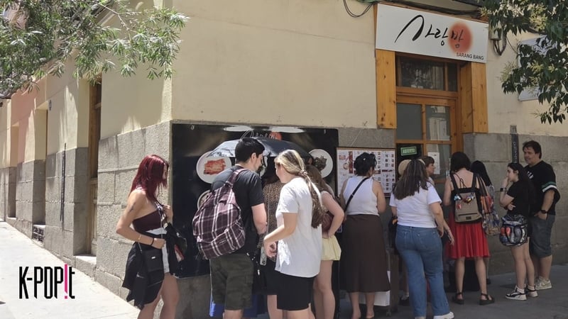 BTS in Madrid: ARMY Lines Up at the Korean Eatery V Visited Four Times