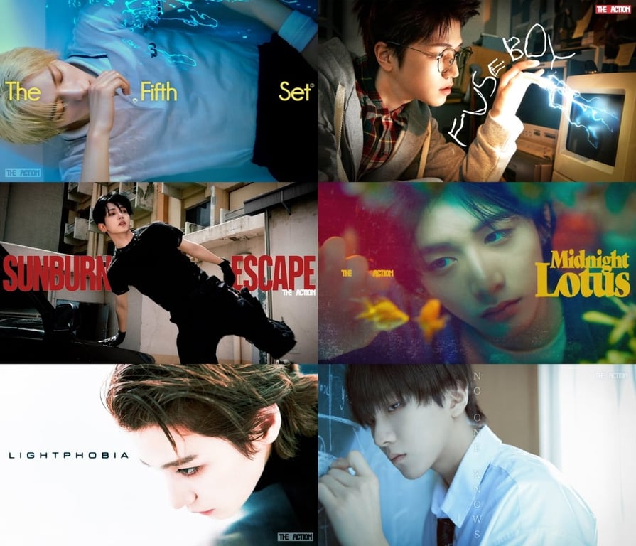 BOYNEXTDOOR 5th EP 'The Action' Loading ver Concept Photo / KOZ Entertainment