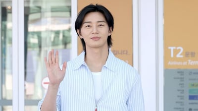 Park Seo-joon's Airport Style Spotlights Jacquemus Ahead of 'Le Bonheur' Show in France