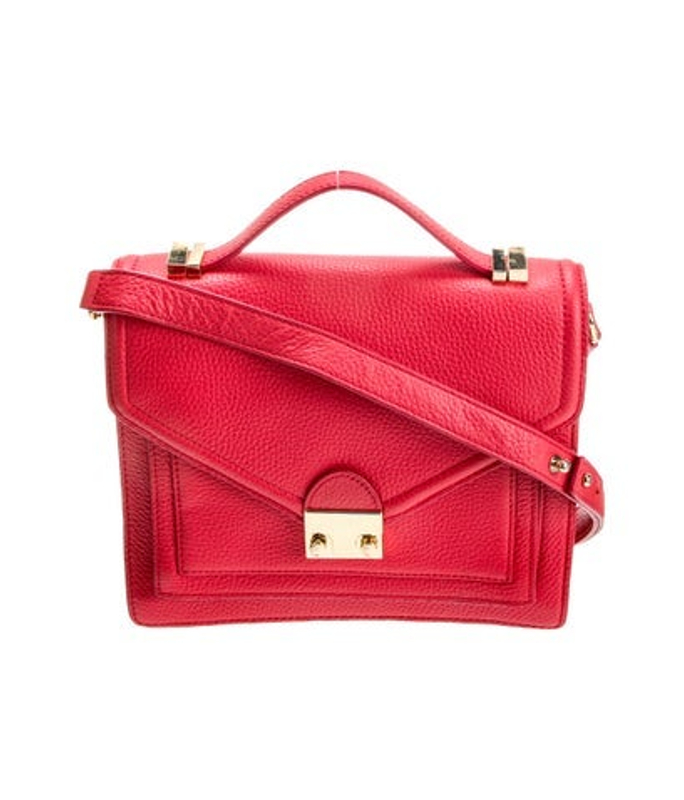 Loeffler Randall Randall Leather Top Handle Bag