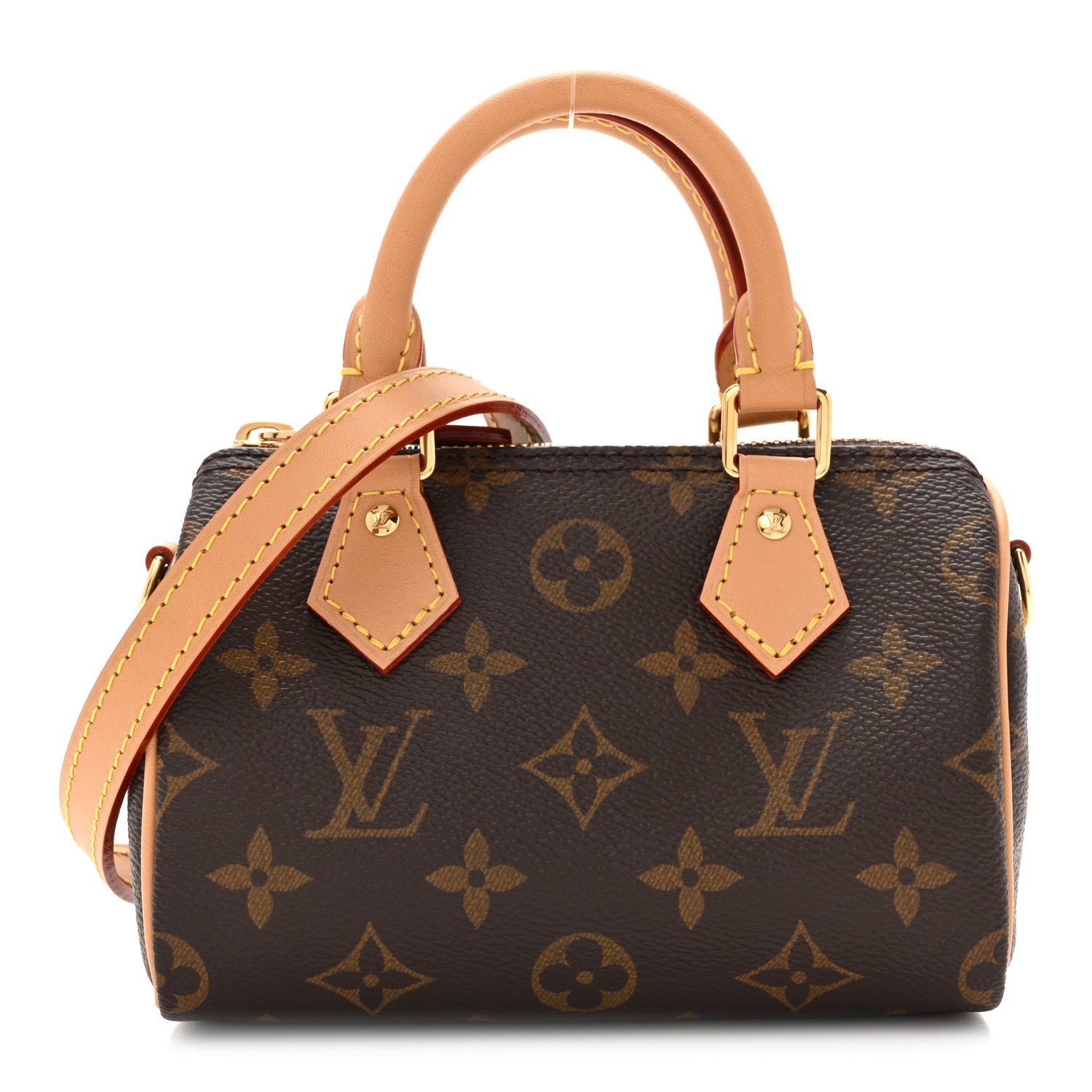 Louis Vuitton Monogram Nano Speedy Bandouliere