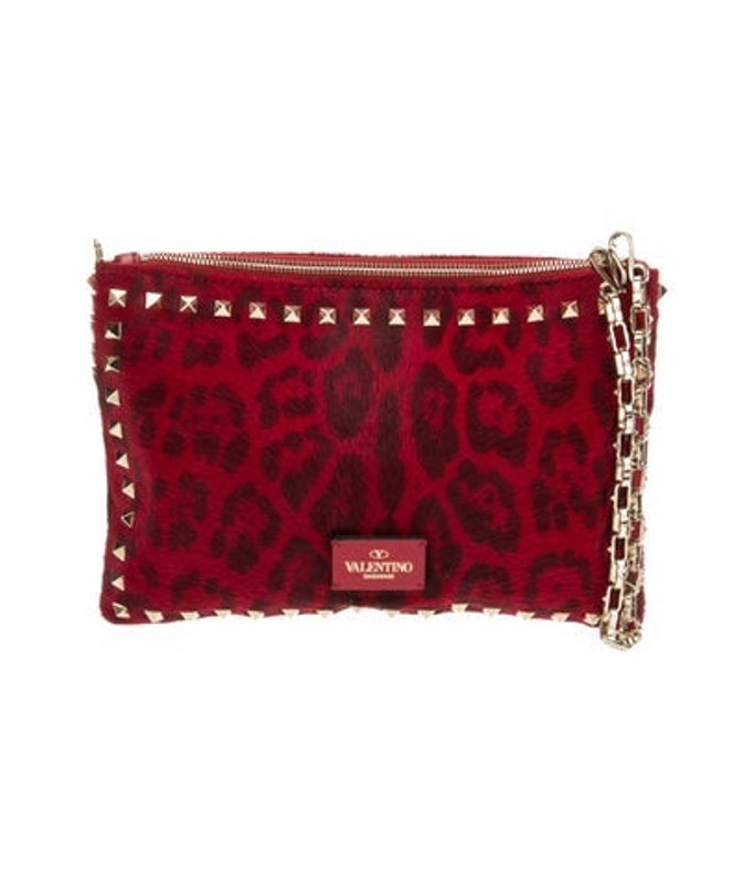 Valentino Ponyhair Clutch