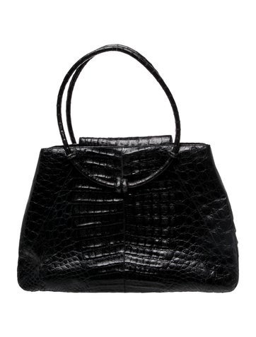 Nancy Gonzalez Crocodile Shoulder Bag