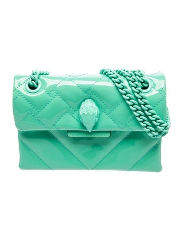 Kurt Geiger Patent Leather Shoulder Bag