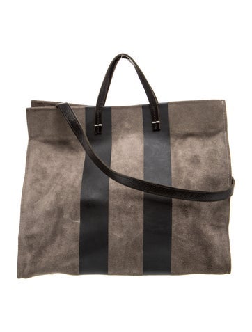 Suede Tote
