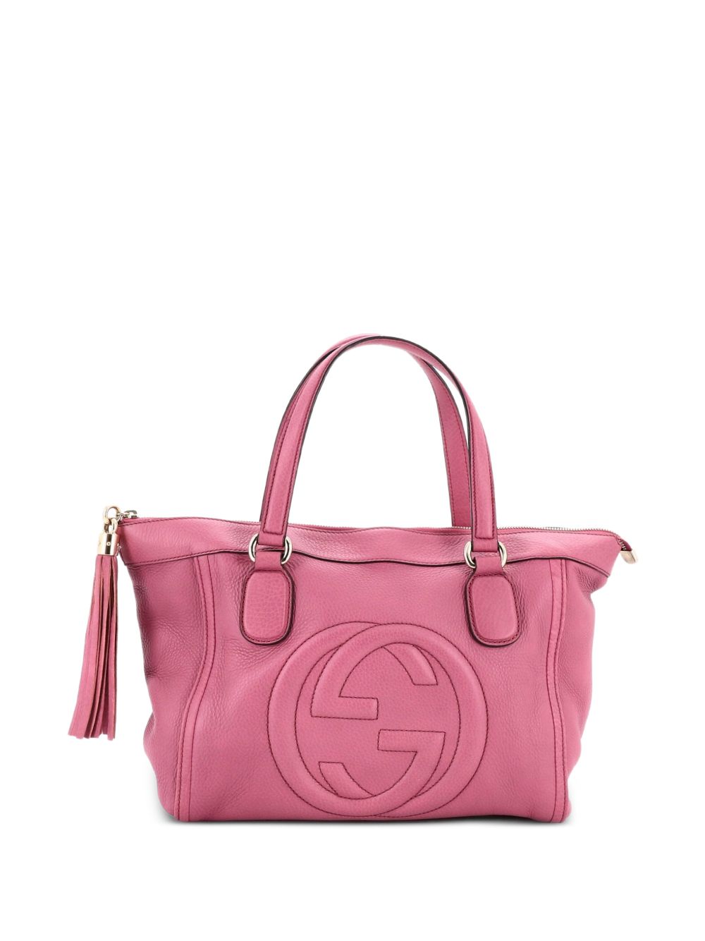 Soho Zip Leather Small tote bag