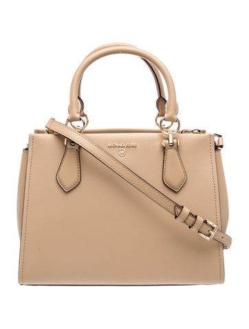 Leather Top Handle Bag