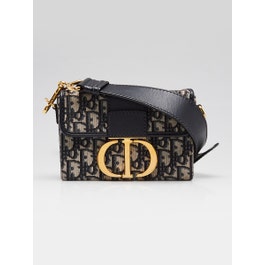 Christian Dior Oblique Canvas 30 Montaigne Box Bag