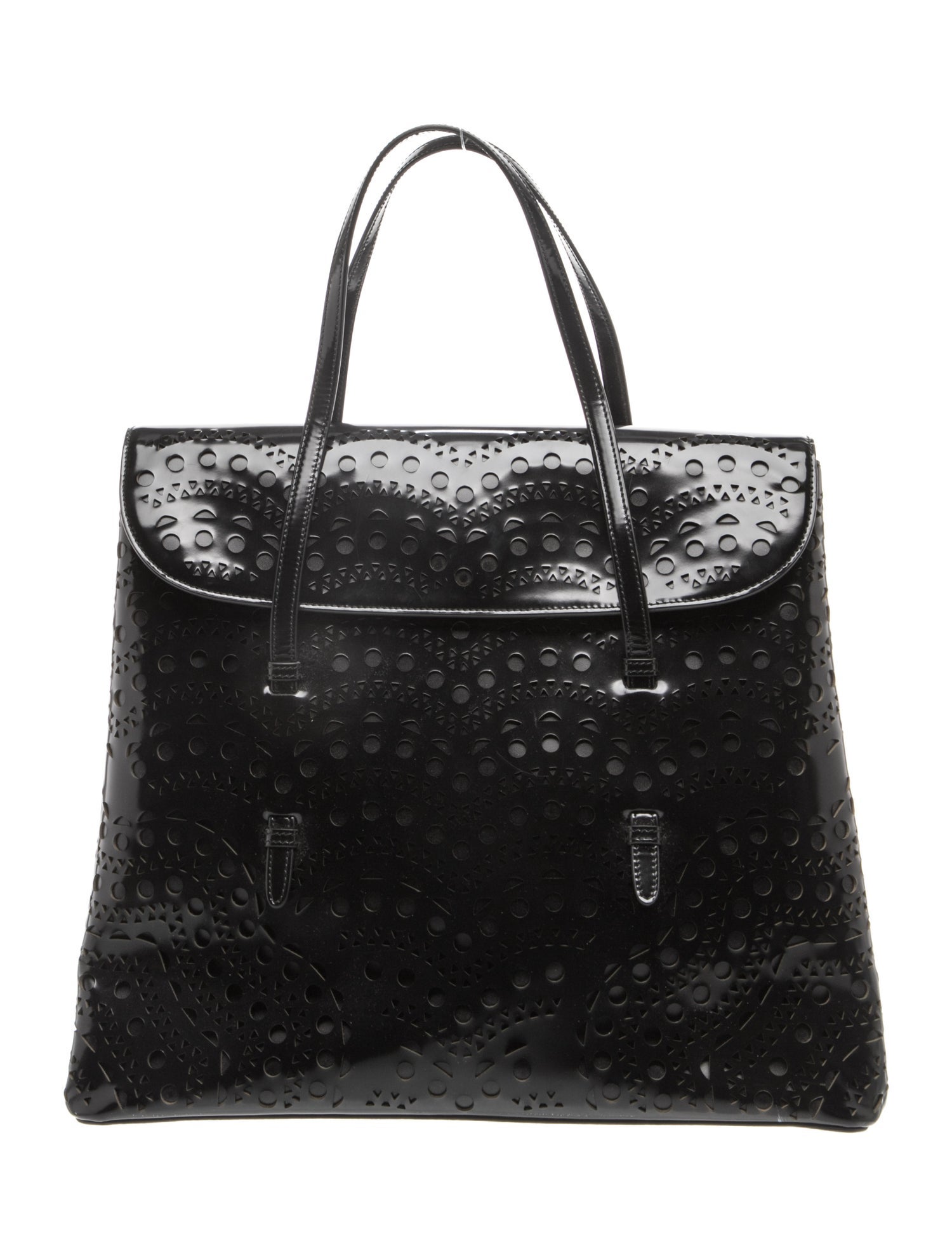 Leather Top Handle Bag