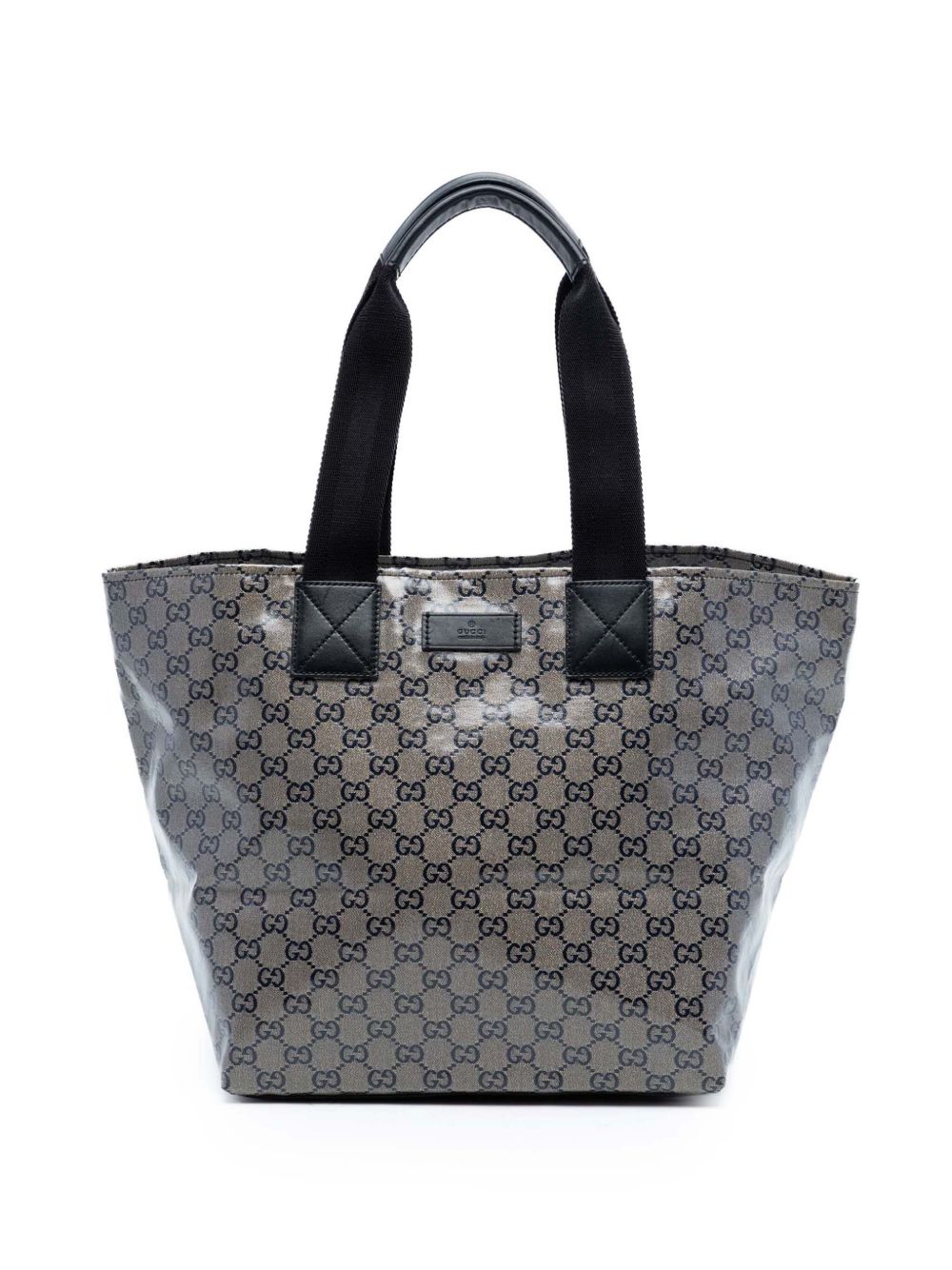 2016-2026 GG Crystal Web tote bag