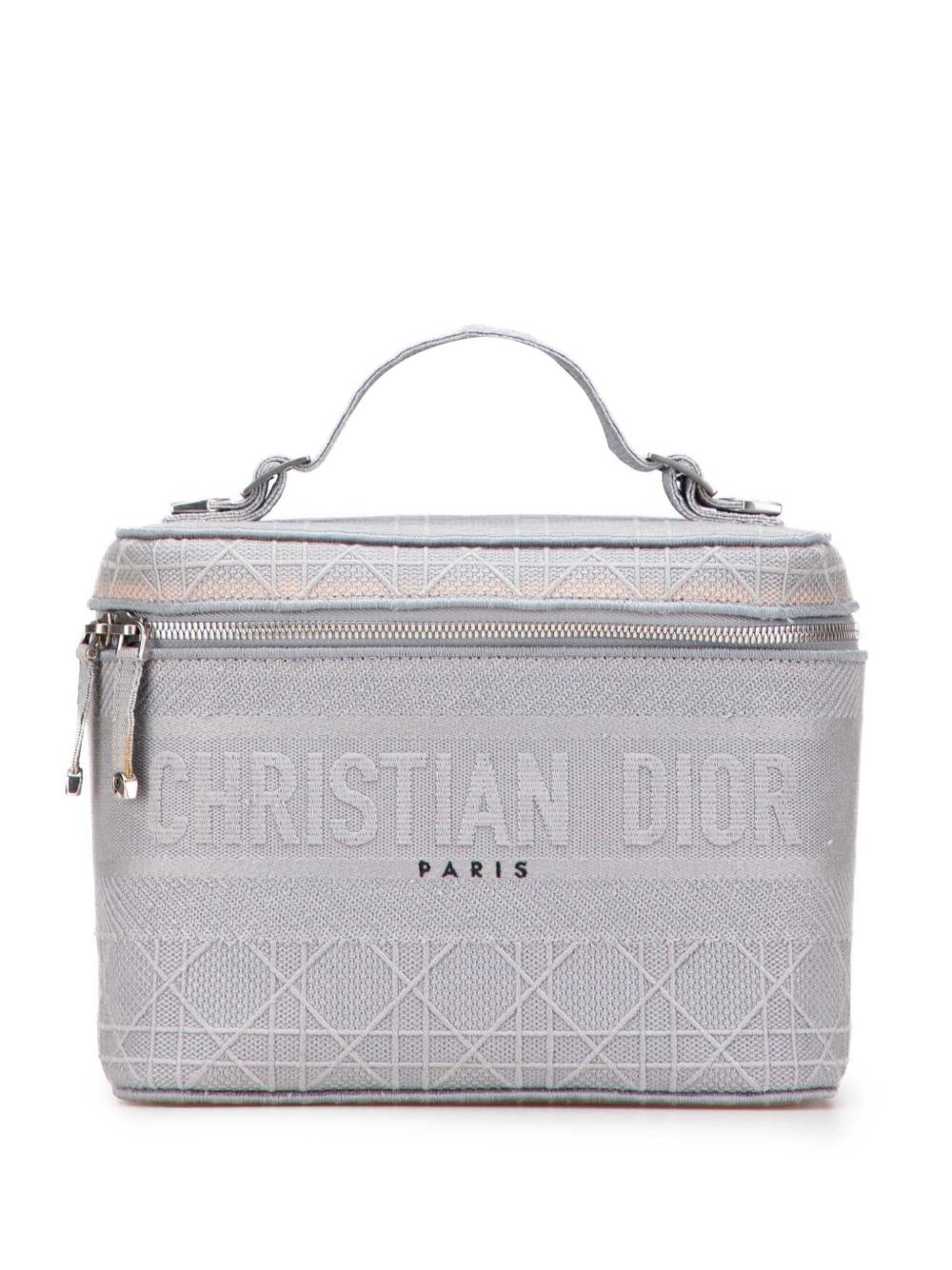 2020 Canvas Cannage Diortravel Case vanity bag